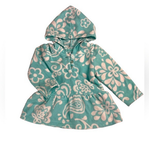 Carter's Pullover Flowy‎ Hoodie Size 18 Month Toddler Girl
